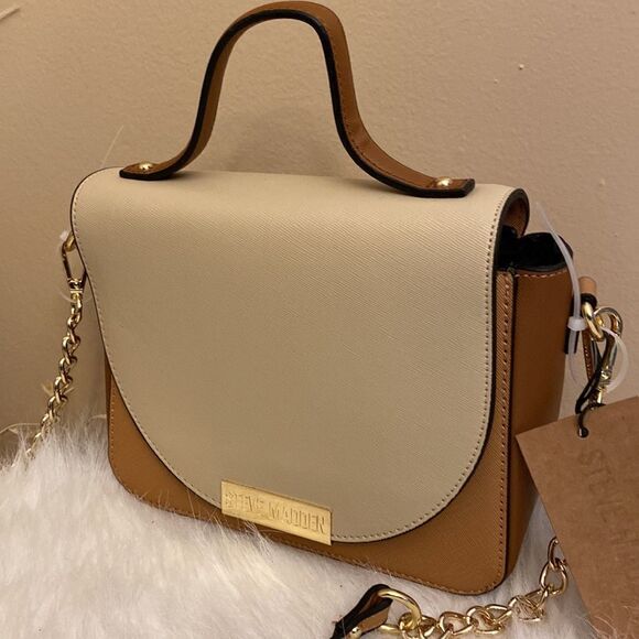 NWT Steve Madden (Bmelodie) Crossbody Bag - Cognac - Picture 4 of 11